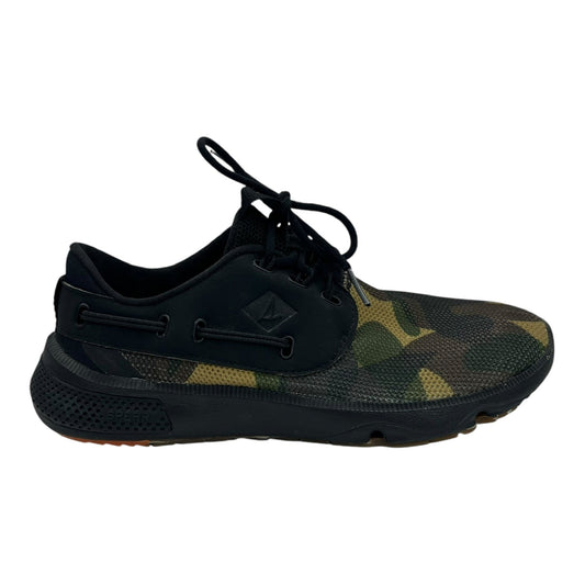 Shoes Sneakers By Sperry In Camouflage Print, Size:6