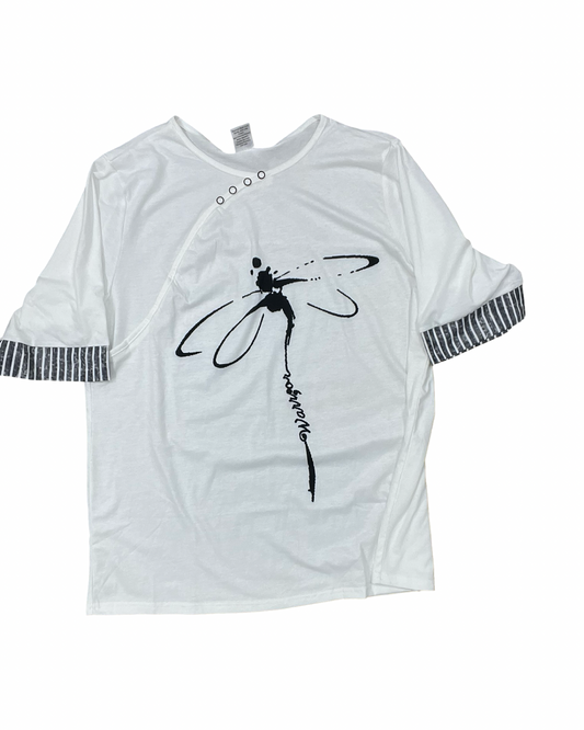 Top Ss By Clothes Mentor In White, Size:1X