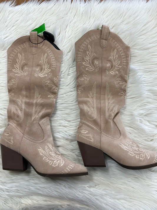 Boots Western By Clothes Mentor In Brown, Size:11