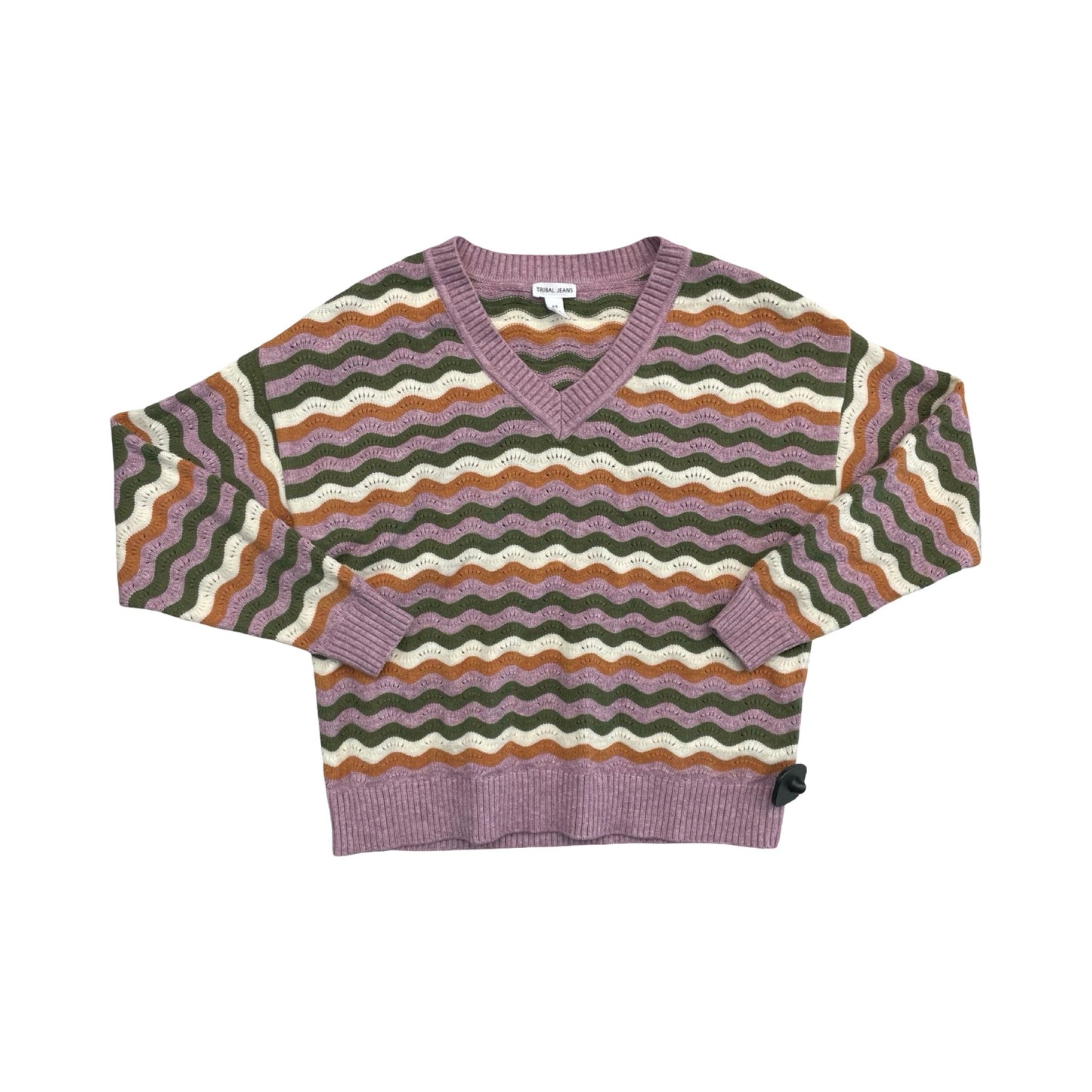 Sweater By Tribal In Multi, Size:S
