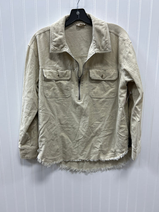 Top Ls By Hem & Thread In Tan, Size:M
