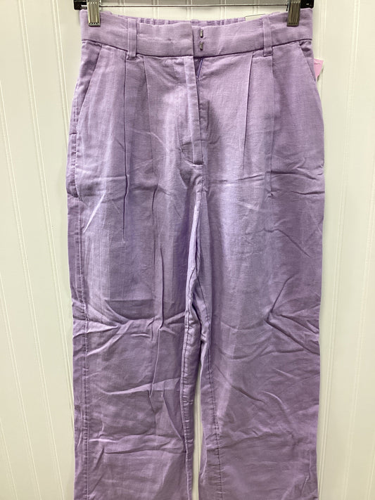 Pants Dress By Abercrombie And Fitch In Purple, Size:S