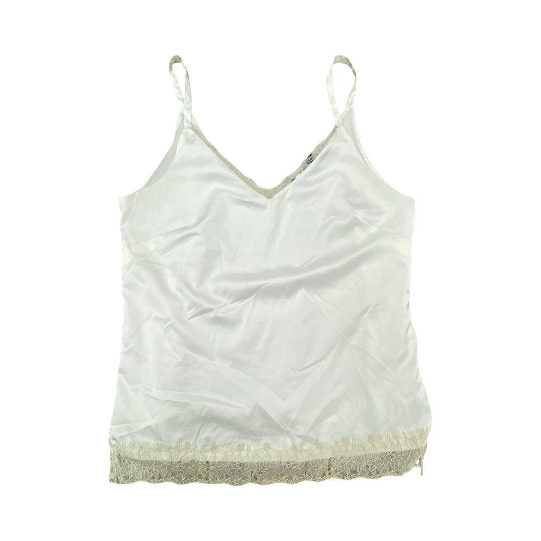 Top Sleeveless By White House Black Market In White, Size:Xs