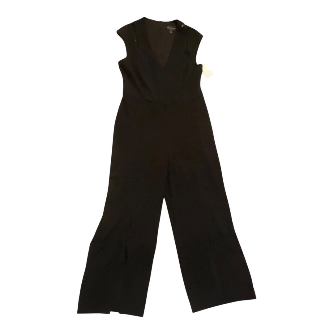 Jumpsuit By Connected Apparel In Black, Size:12