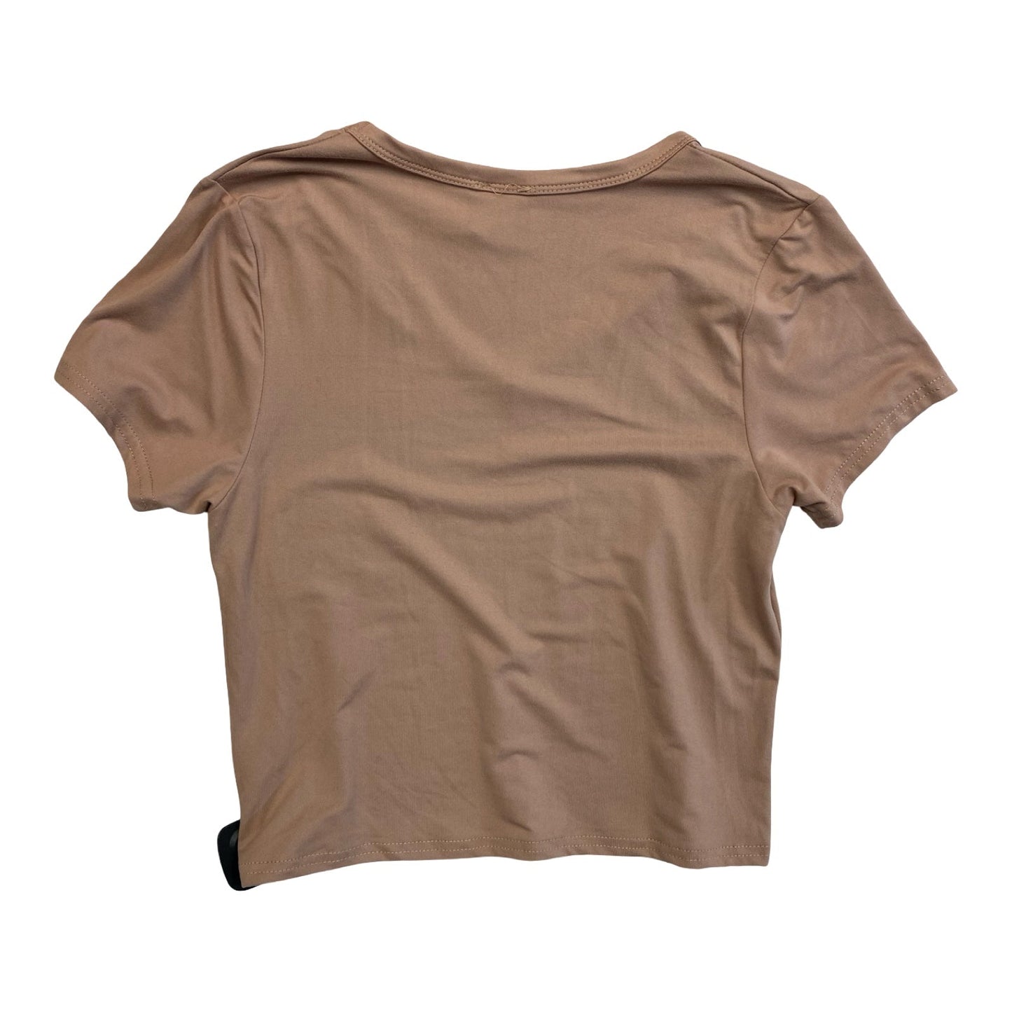Top Ss Basic By Olivia Rae In Brown, Size:M