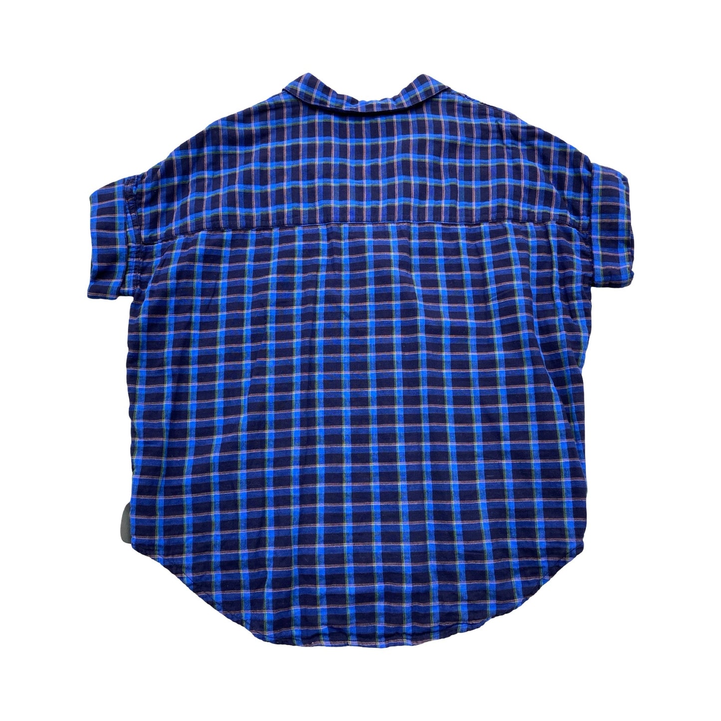 Top Sleeveless By Madewell In Checkered Pattern, Size:M