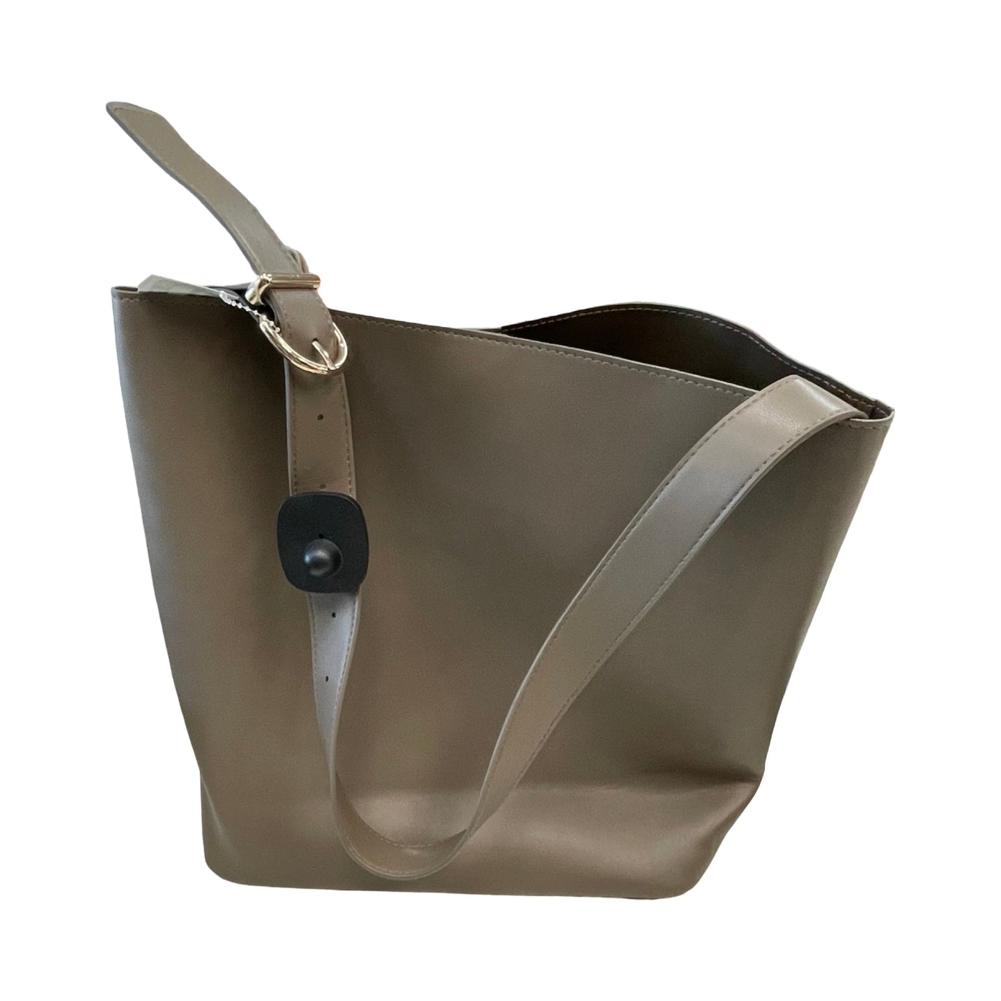Handbag By H&M In Taupe, Size:Large