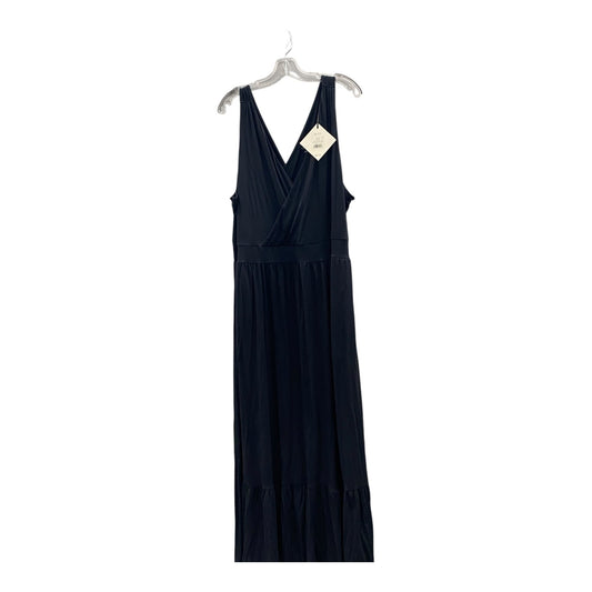 Dress Casual Maxi By Ava & Viv In Black, Size:3