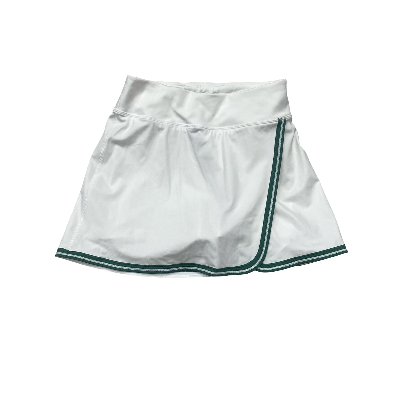 Athletic Skirt By Athleta In Green & White, Size:Xs
