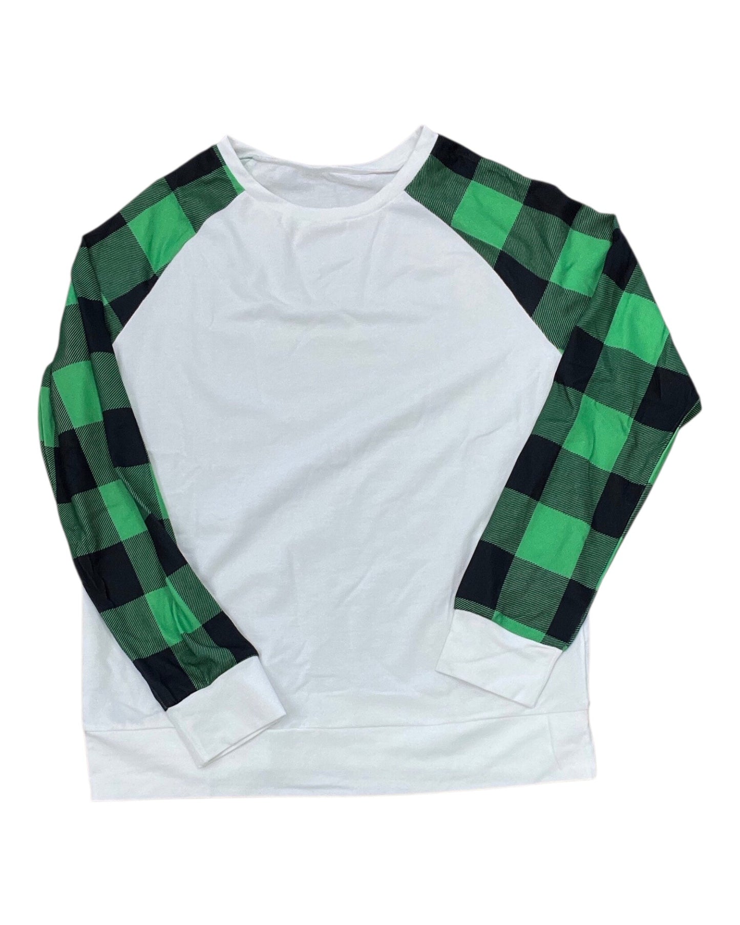 Top Ls By Clothes Mentor In Black & Green, Size:L