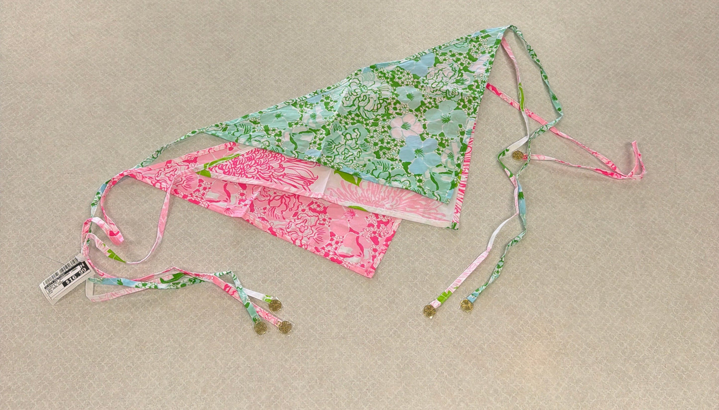 Accessory Designer Label By Lilly Pulitzer In Green & Pink, Size: