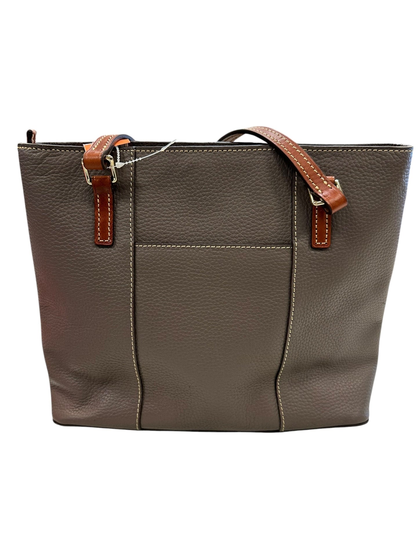 Handbag Designer By Dooney And Bourke In Taupe, Size:Small