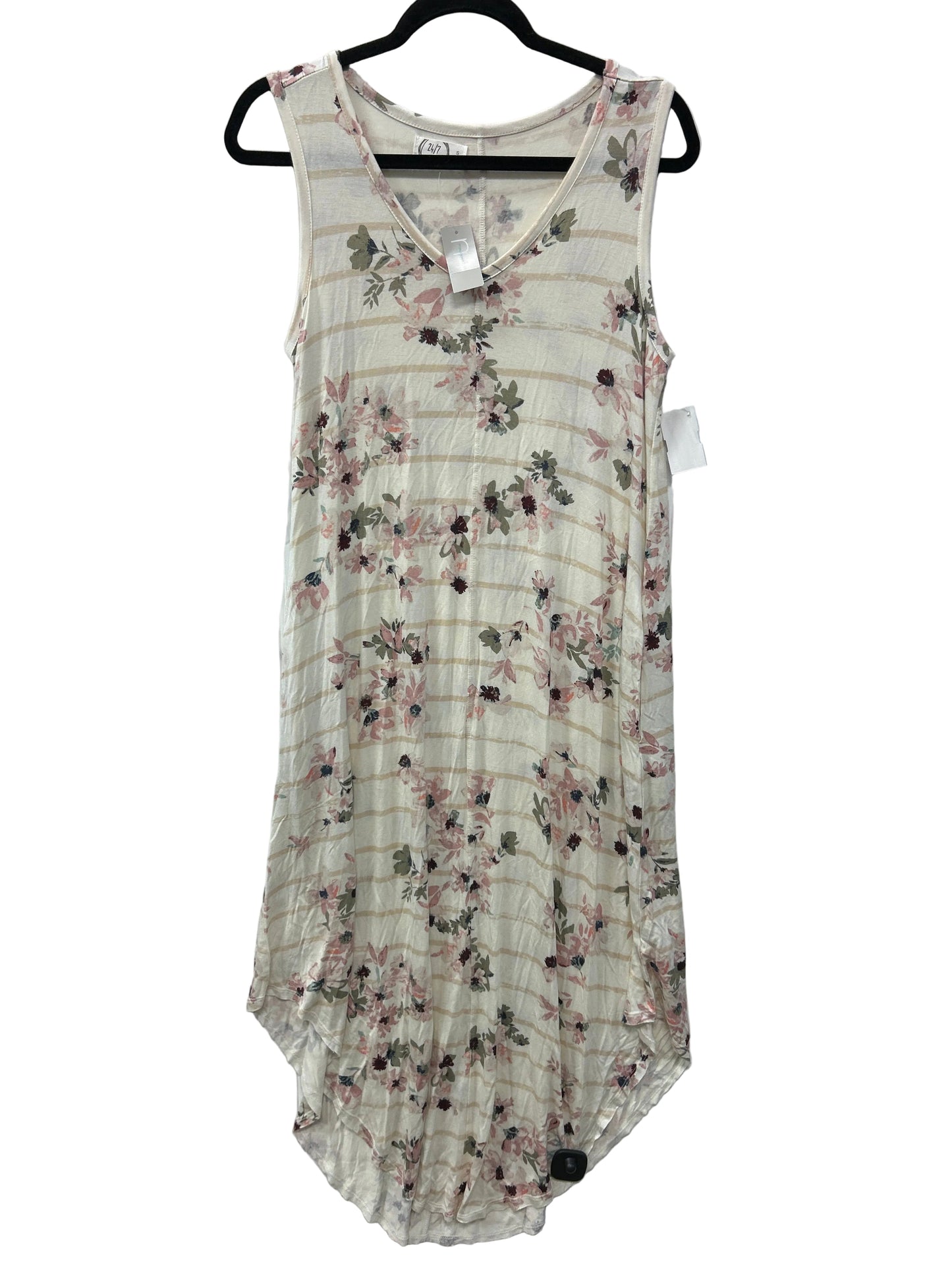 Dress Casual Maxi By Maurices In Cream, Size:S