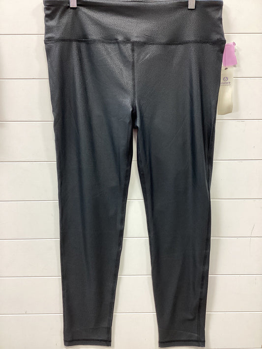 Athletic Leggings By Mono B In Black, Size:2X