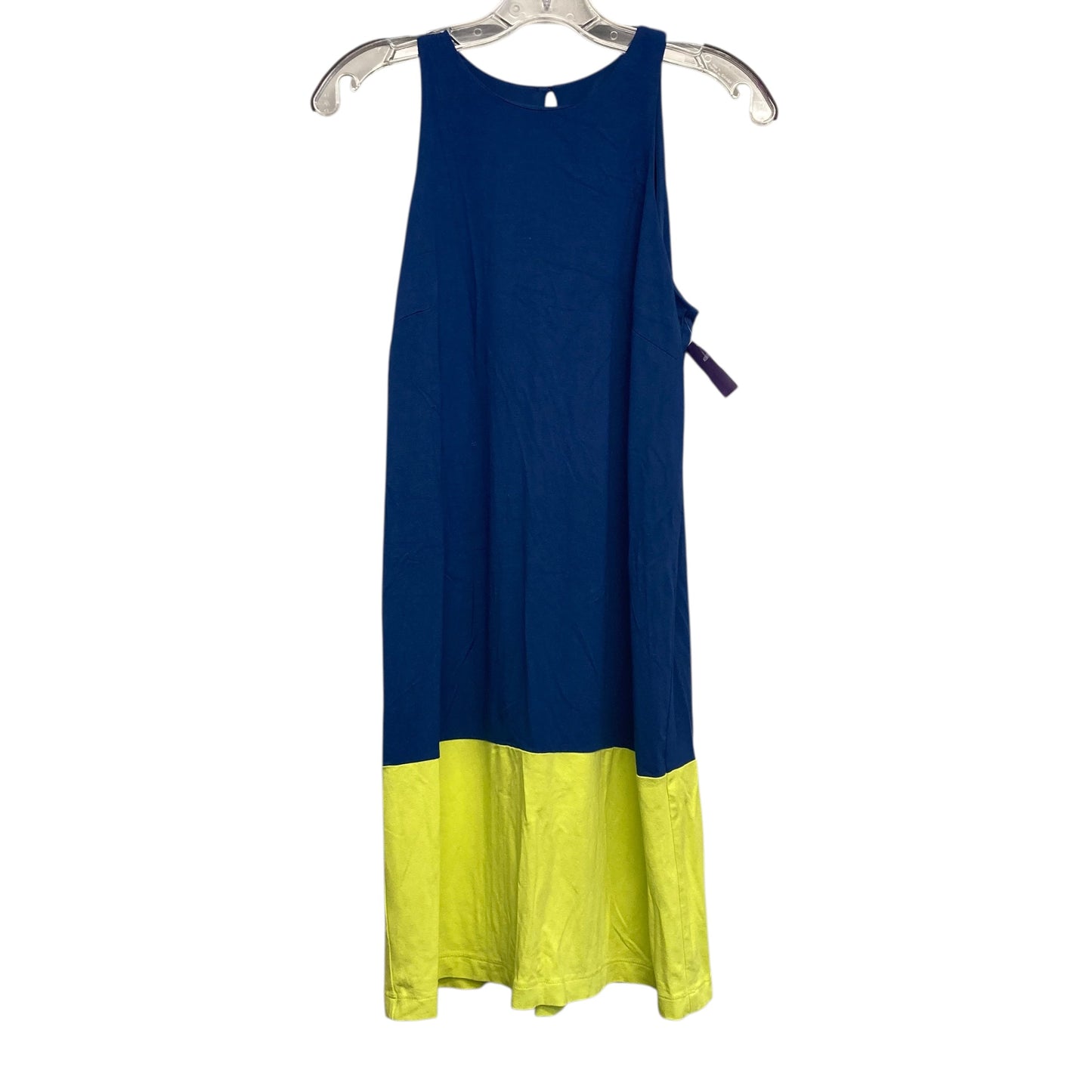 Dress Casual Short By Ann Taylor In Blue & Green, Size:S