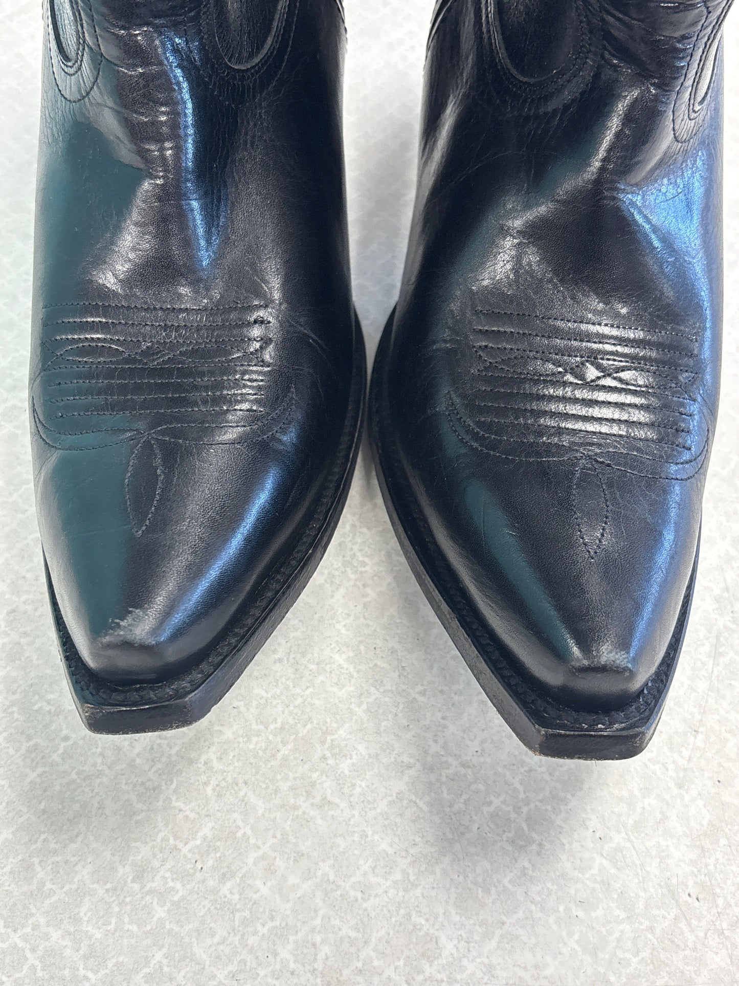 Boots Western By Clothes Mentor In Black, Size:9.5