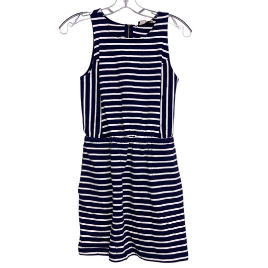 Dress Casual Short By Loft In Striped Pattern, Size:Xs