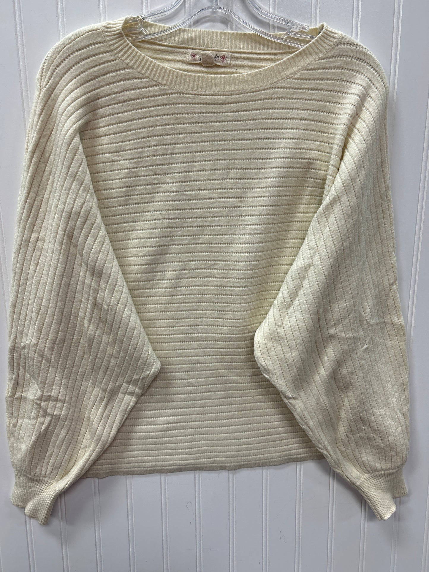 Sweater By Cmc In Cream, Size:S