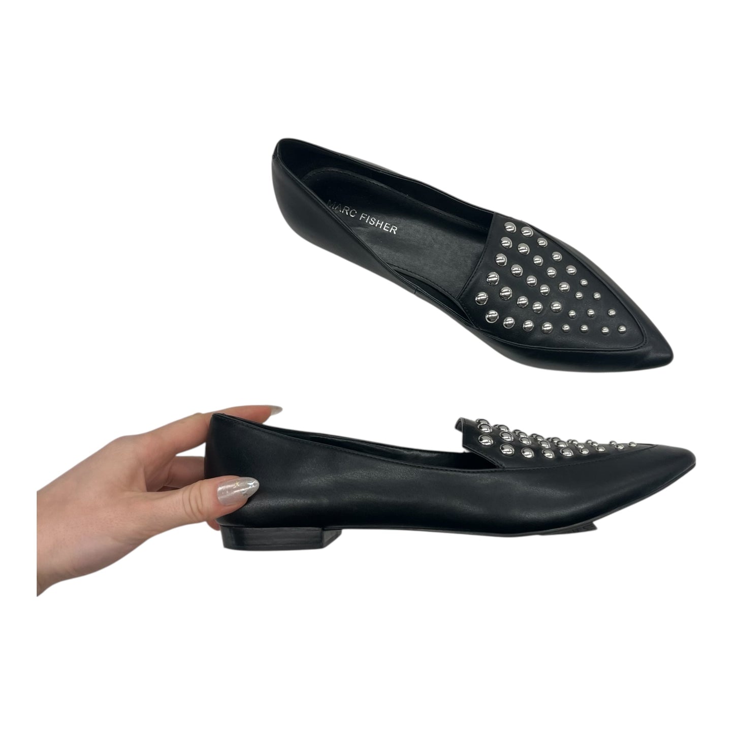 Shoes Flats By Marc Fisher In Black, Size:7.5