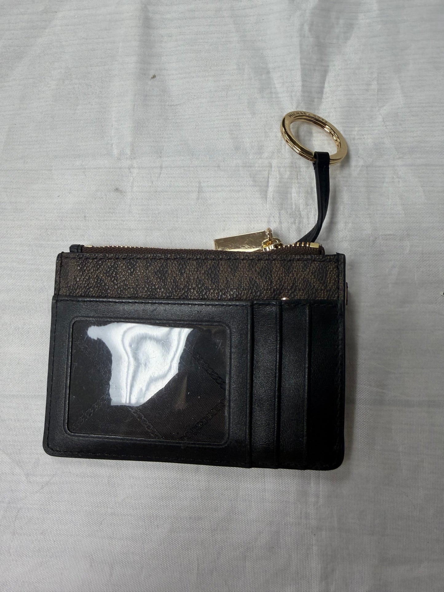 Coin Purse Designer By Michael Kors In Brown, Size:Small