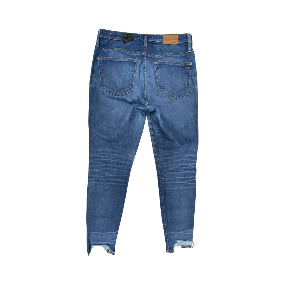 Jeans Skinny By Madewell In Blue, Size:12