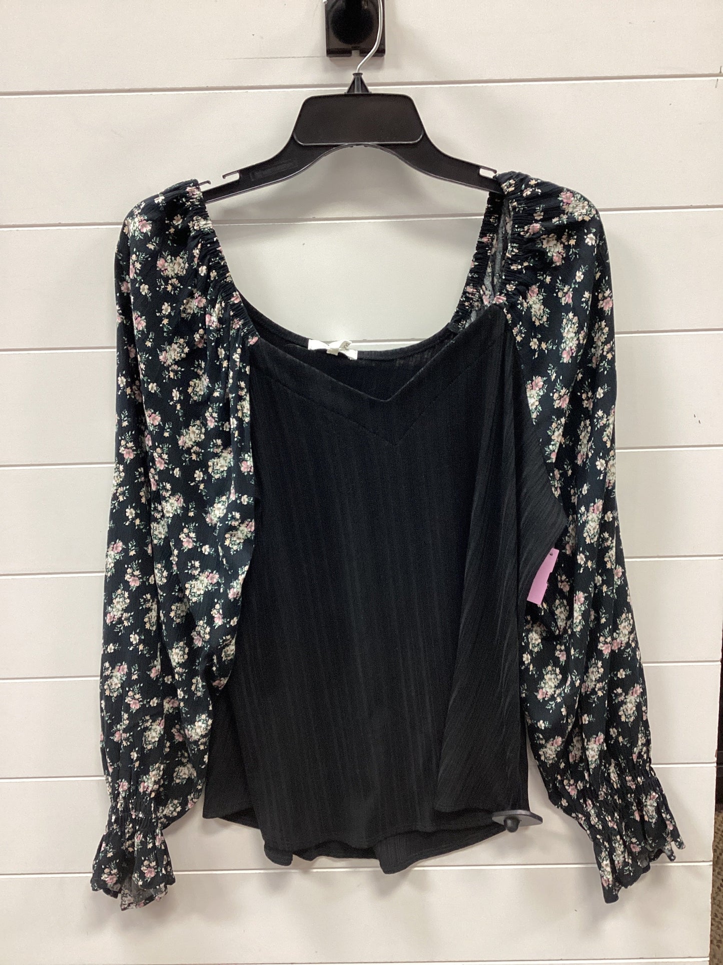 Top Ls By Maurices In Black, Size:Xxl