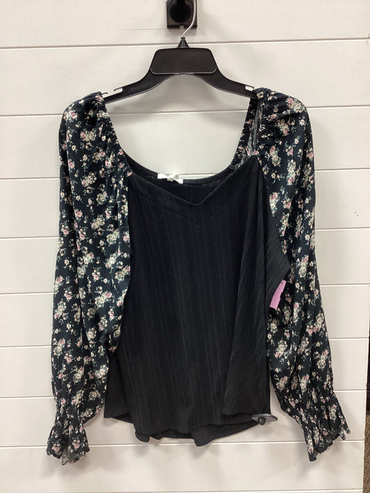 Top Ls By Maurices In Black, Size:Xxl