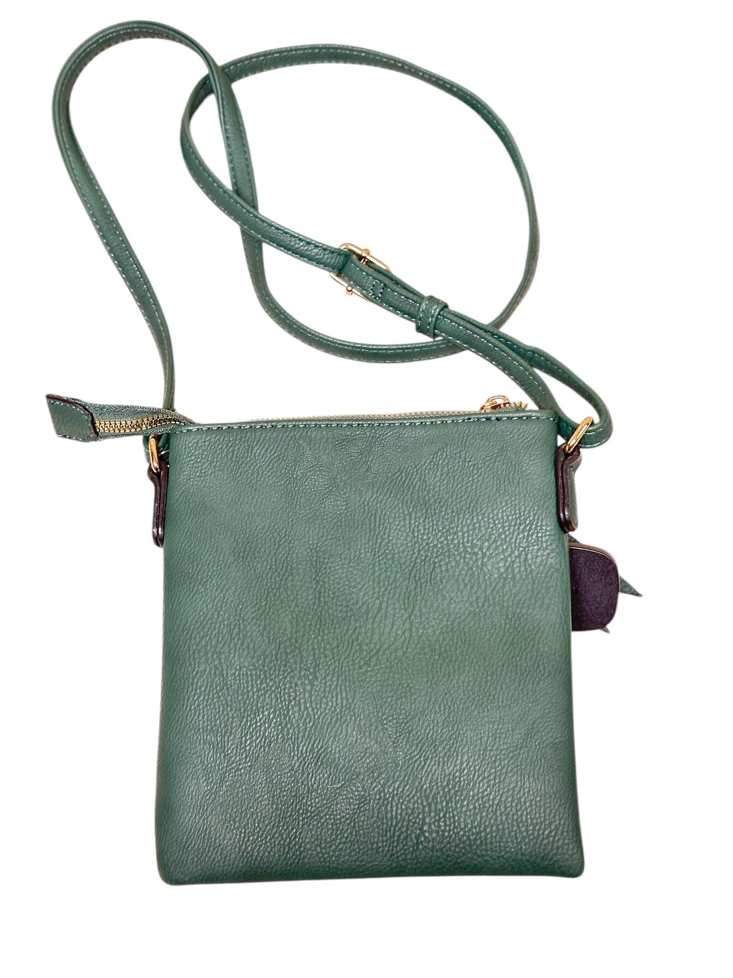 Crossbody By Clothes Mentor In Green, Size:Small