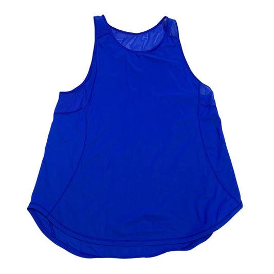 Athletic Tank Top Designer By Lululemon In Blue, Size:S