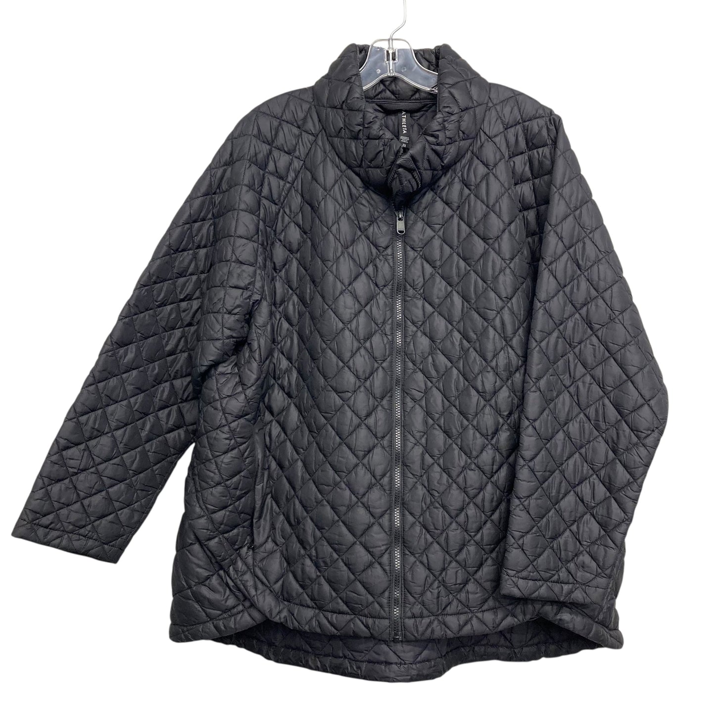 Jacket Puffer & Quilted By Athleta In Black, Size:2X