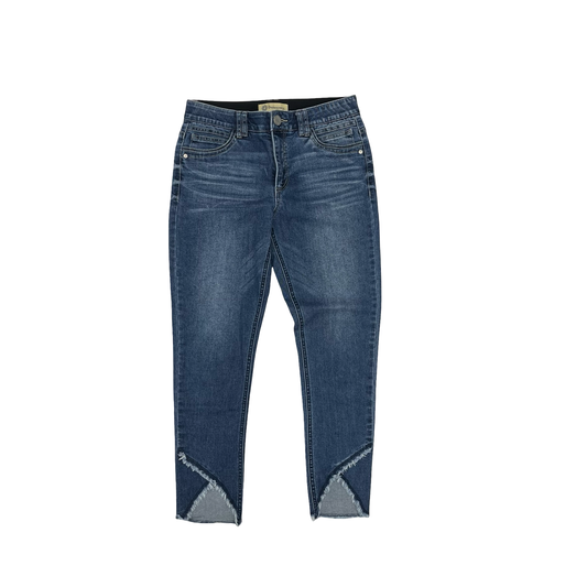 Jeans Skinny By Democracy In Grey Denim, Size:8