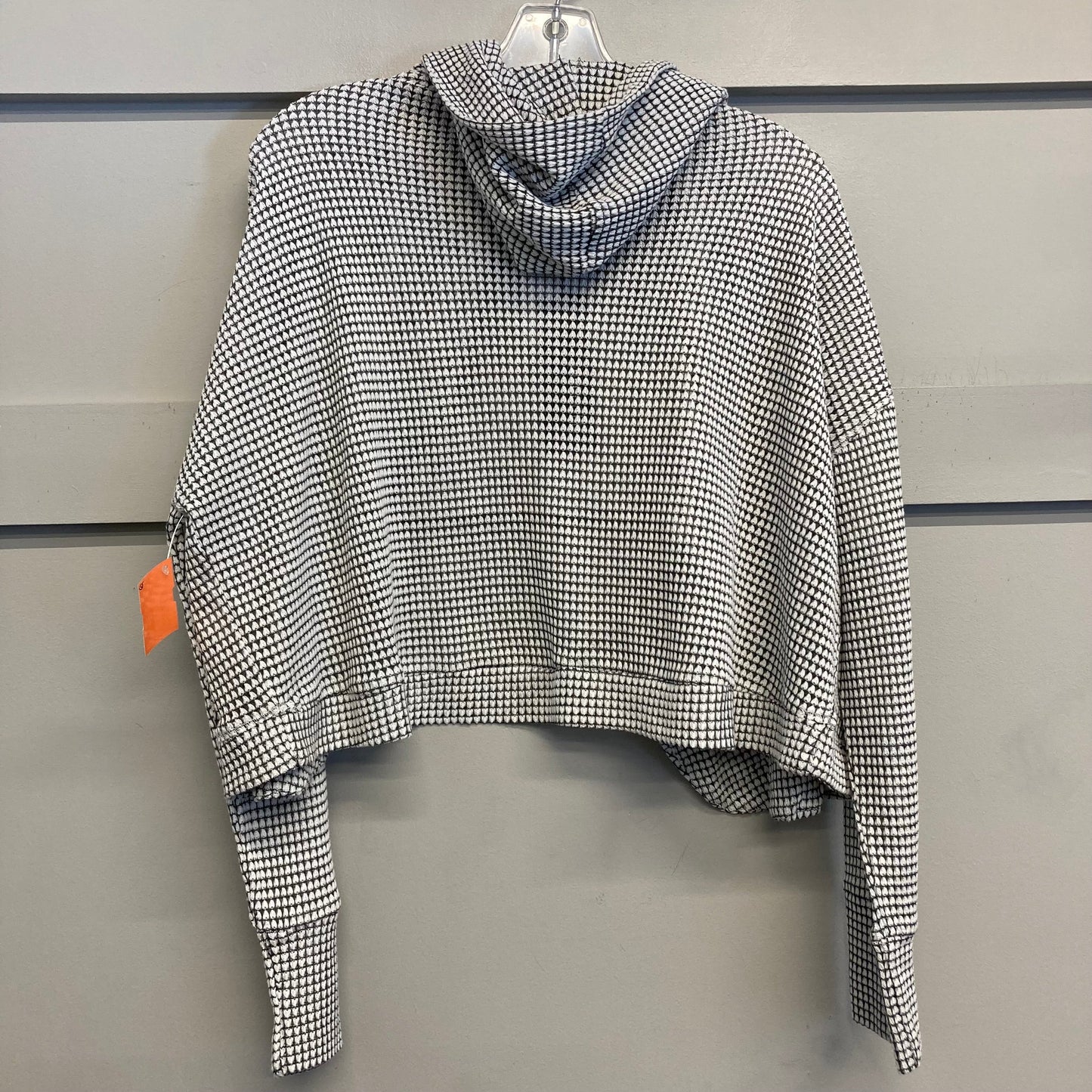 Sweater Cardigan By For Cynthia In Grey & White, Size:L