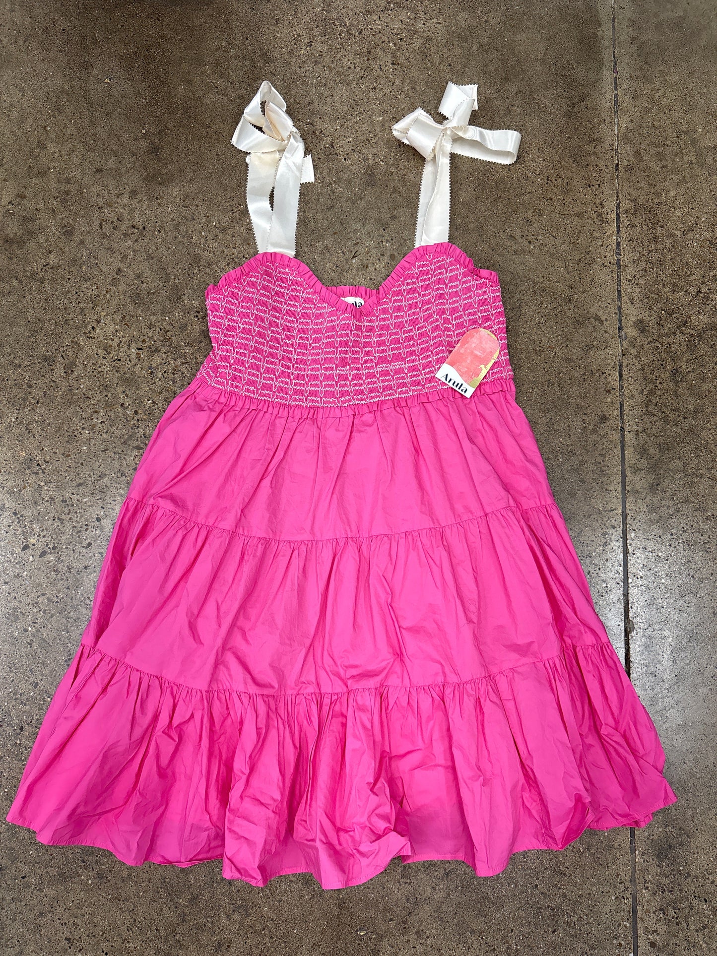 Dress Casual Short By Arula In Pink, Size:2X