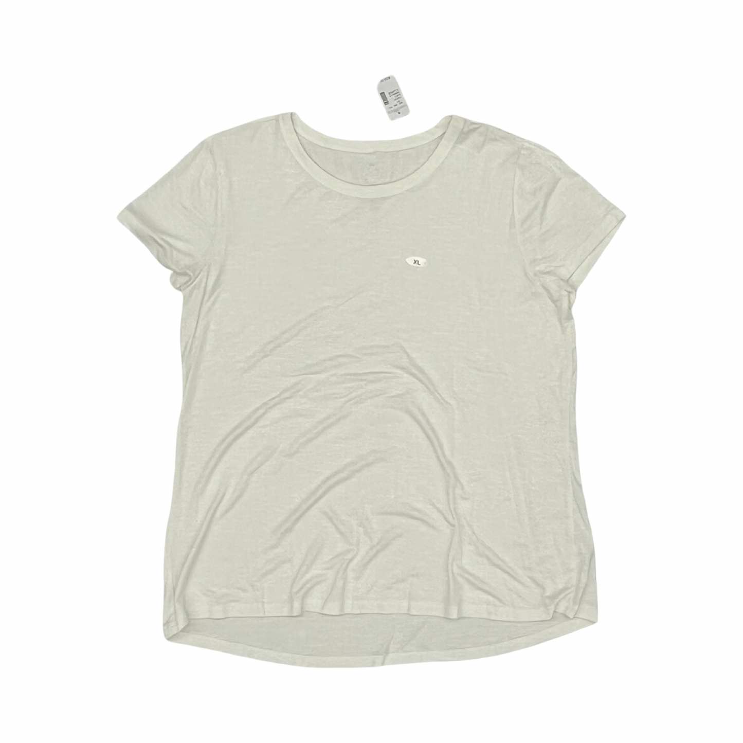 Top Ss Basic By Maurices In Cream, Size:Xl