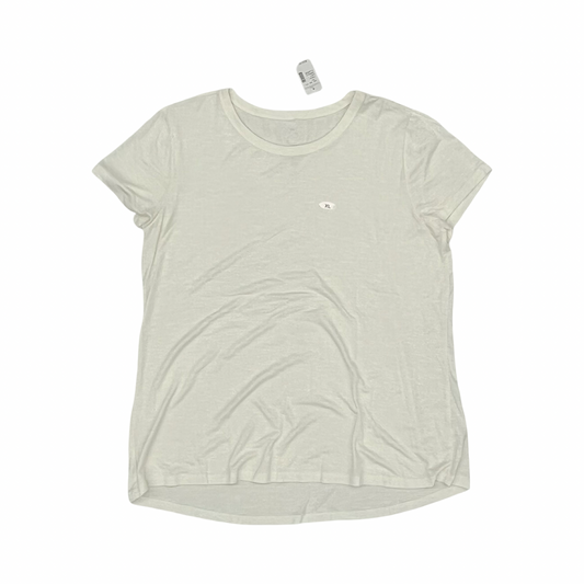 Top Ss Basic By Maurices In Cream, Size:Xl