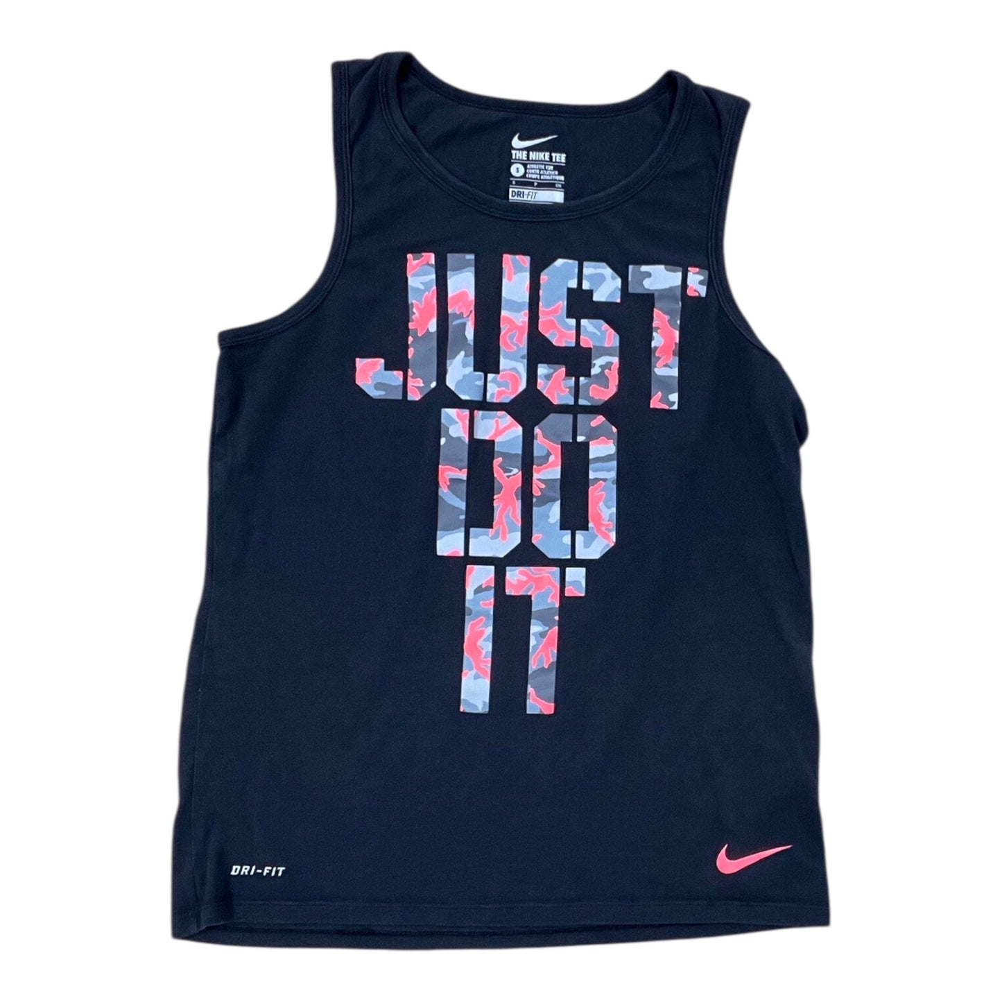Tank Top By Nike In Blue, Size:S