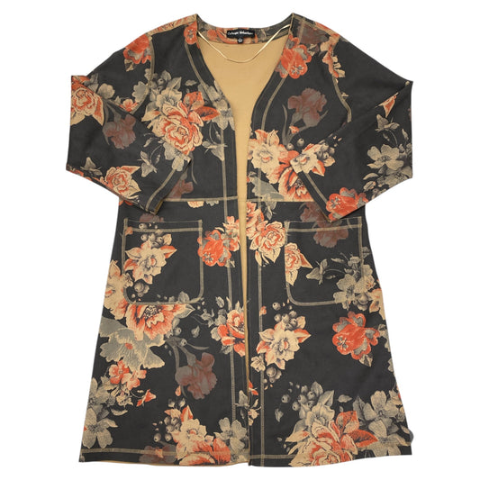 Cardigan By Catherine Malandrino In Floral Print, Size:L
