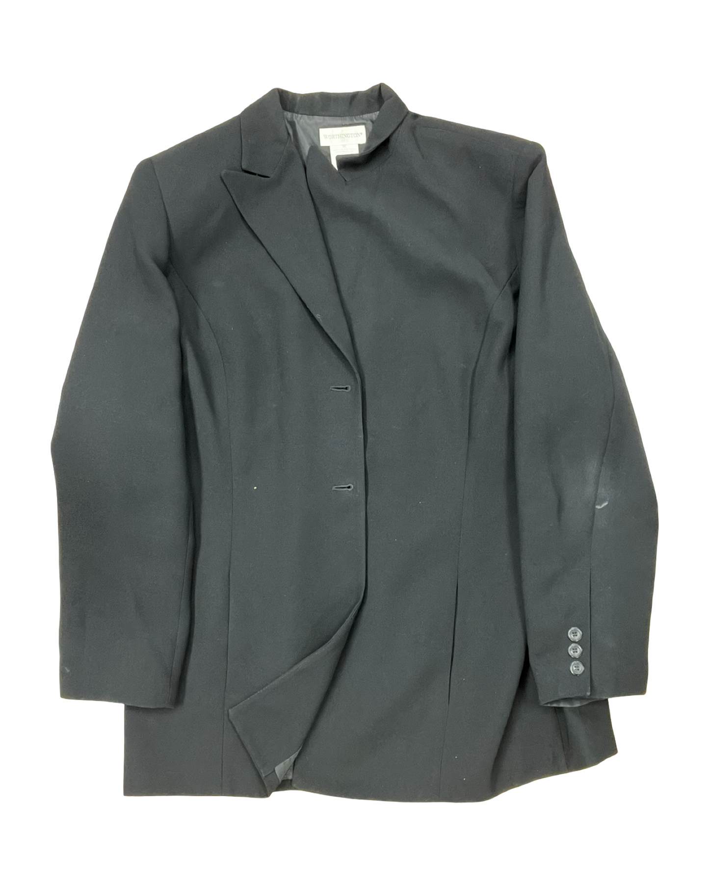 Blazer By Worthington In Black, Size:Xl