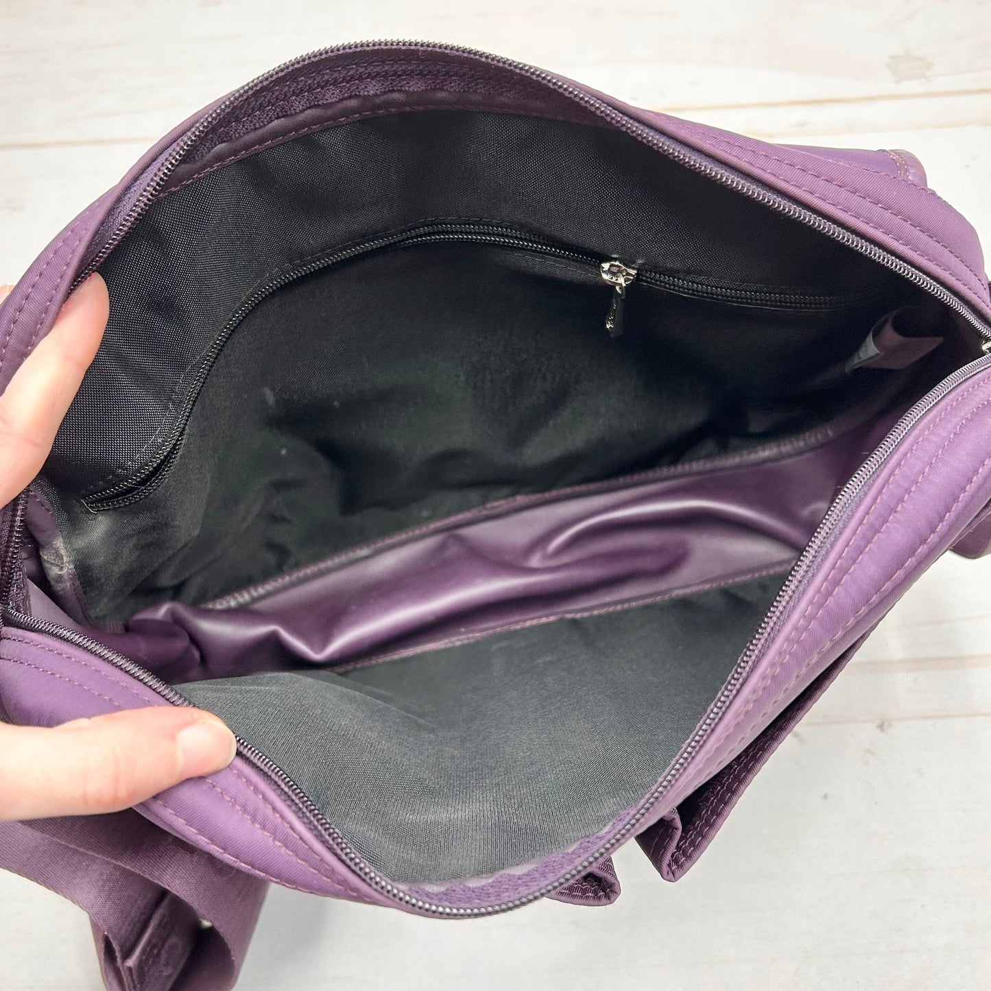 Crossbody Designer By Longchamp, Size: Medium