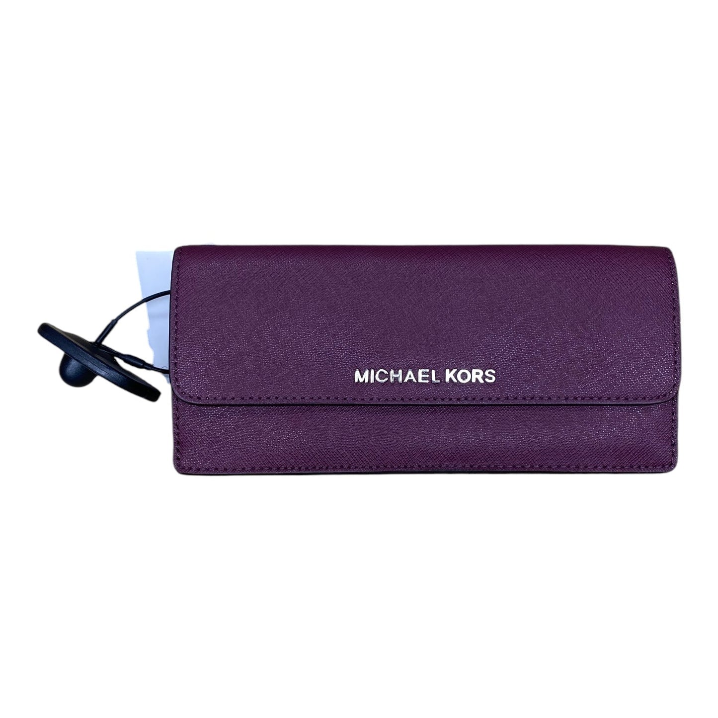 Wallet Designer By Michael Kors In Maroon, Size:Medium