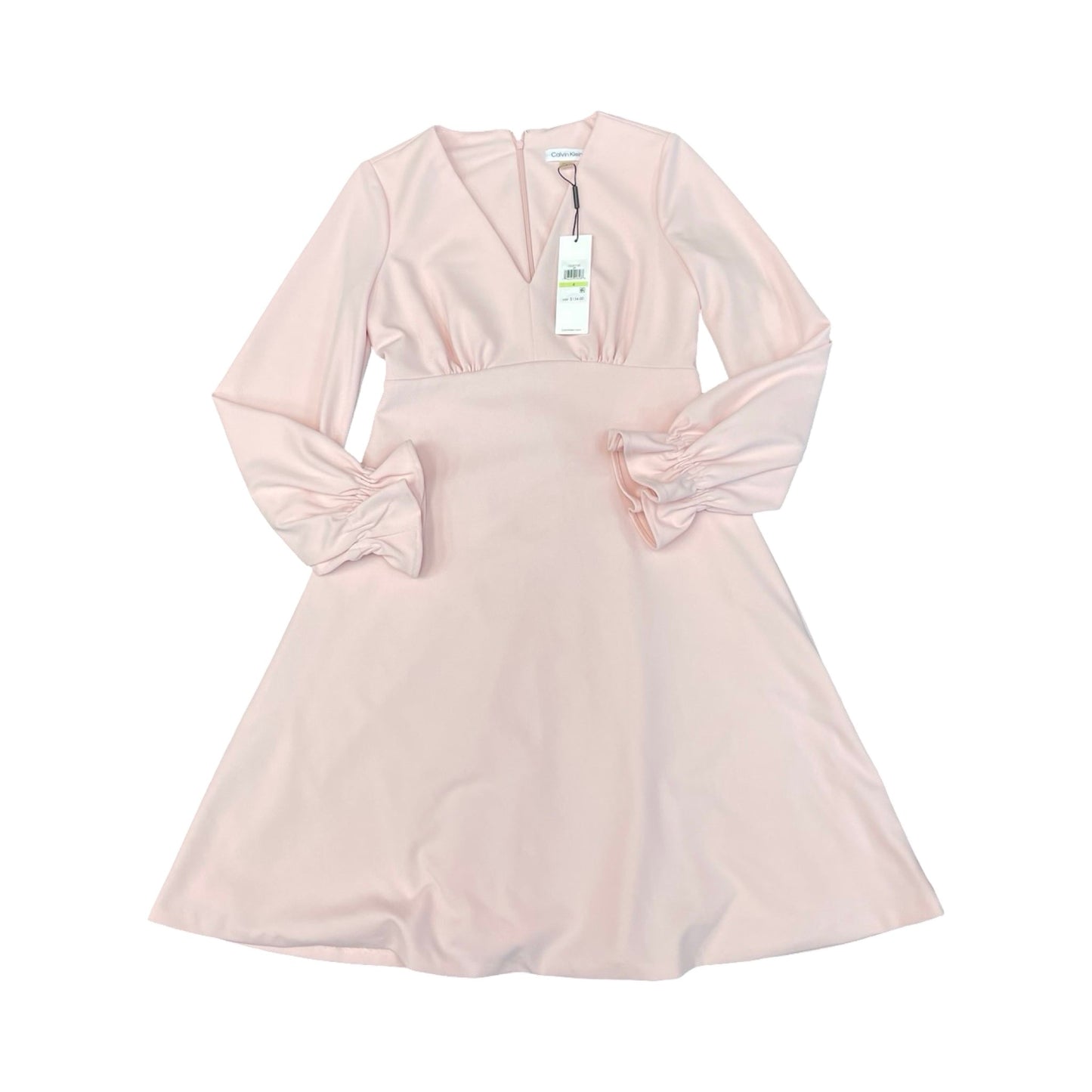 Dress Party Midi By Calvin Klein In Pink, Size:4