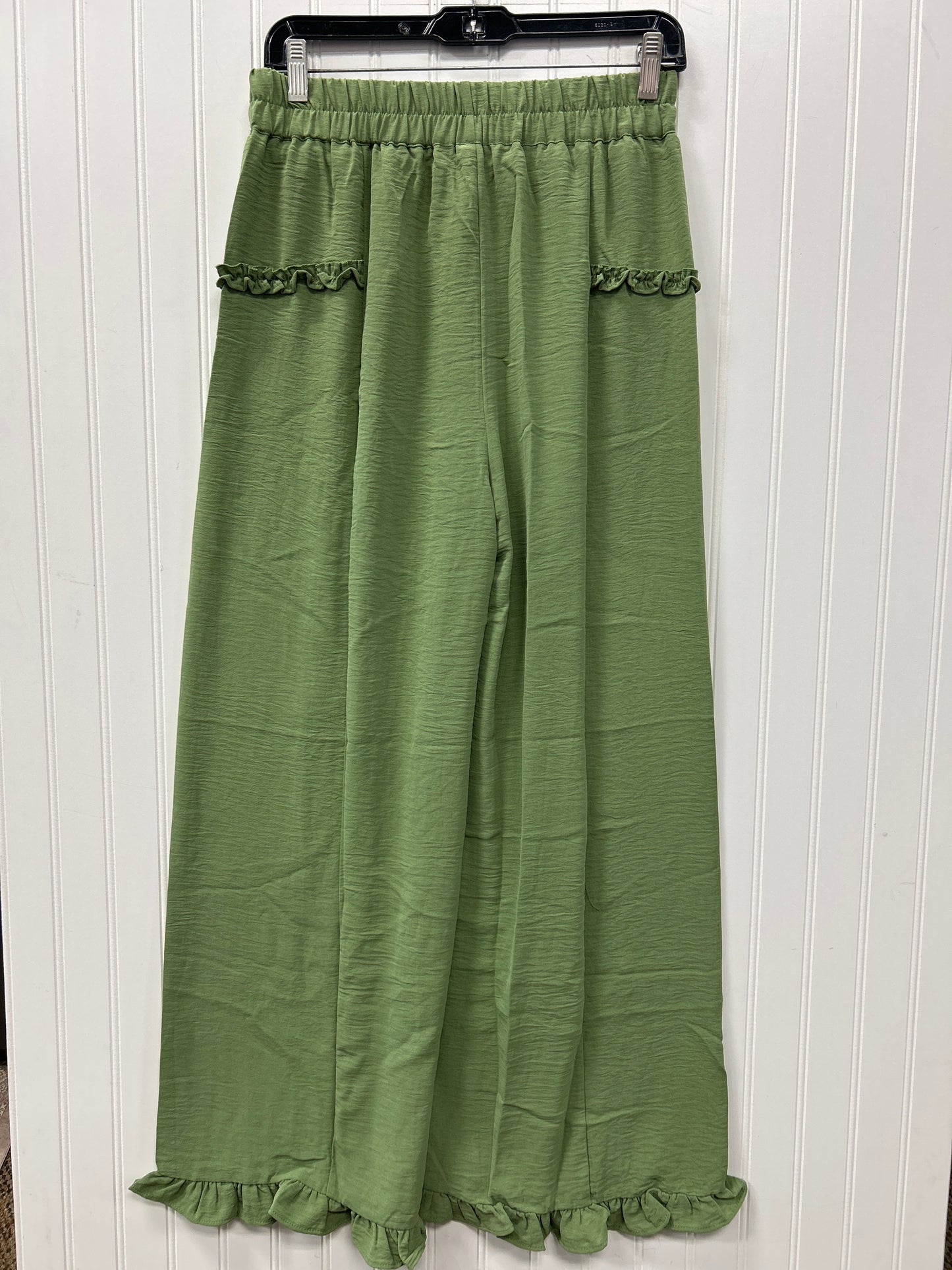 Pants Linen By Umgee In Green, Size:M