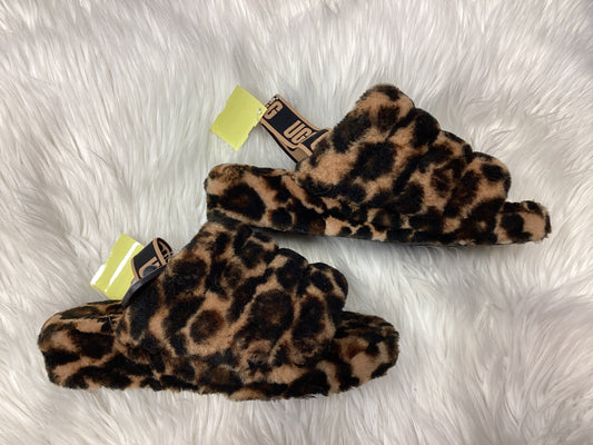 Slippers Designer By Ugg In Brown, Size:11