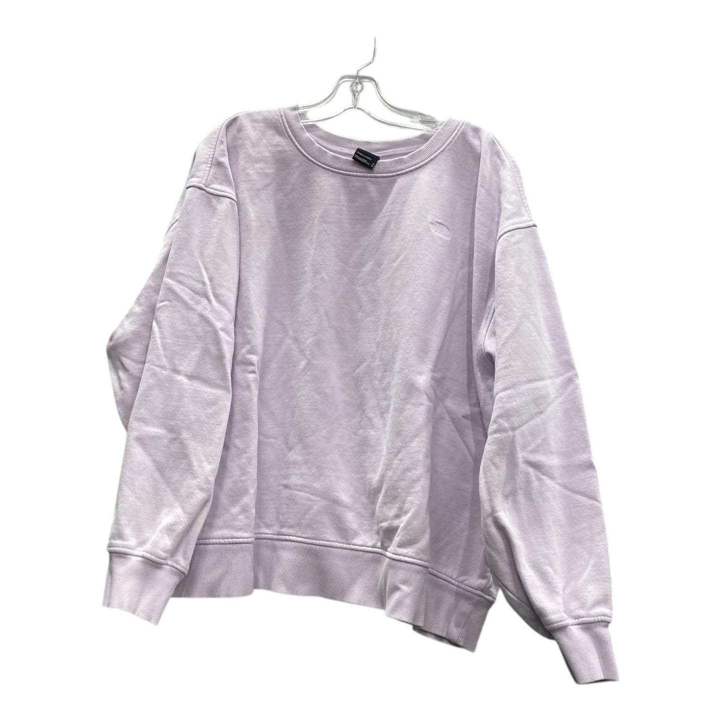 Athletic Sweatshirt Crewneck By The North Face In Pink, Size:L