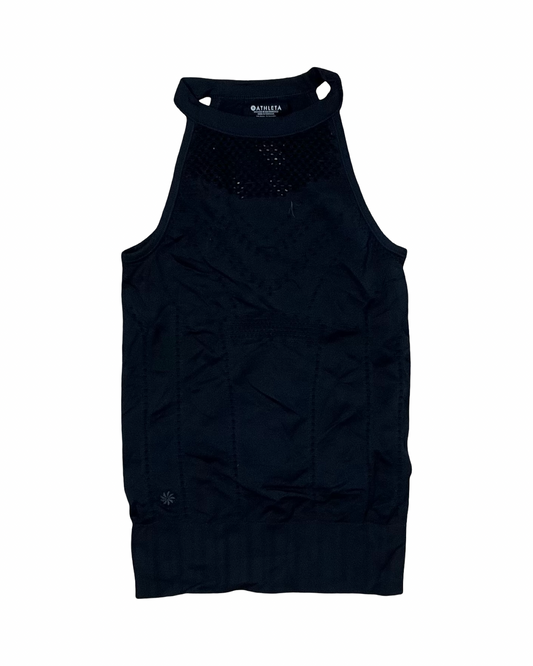 Athletic Tank Top By Athleta In Black, Size:Xs