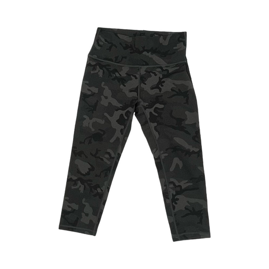 Athletic Leggings Capris By Zyia In Camouflage Print, Size:M