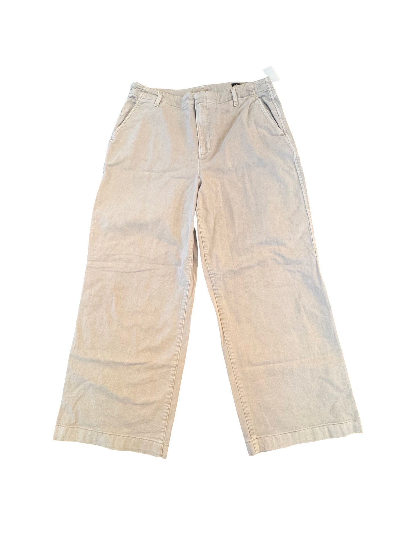 Pants Cropped By Gap In Tan, Size:14