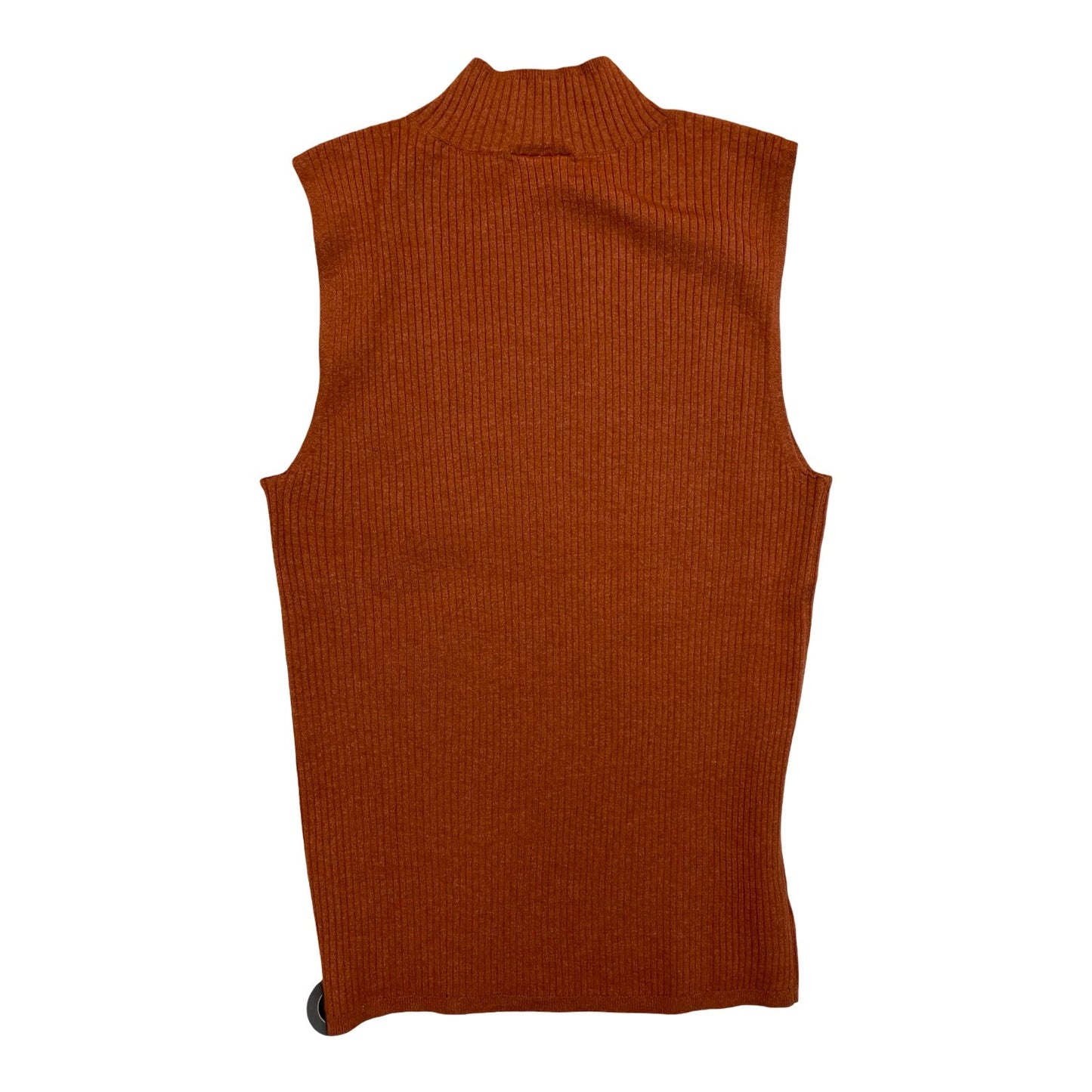 Top Sleeveless By Loft In Orange, Size:L