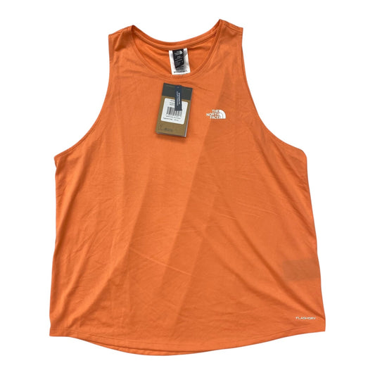 Athletic Tank Top By The North Face In Orange, Size:Xl