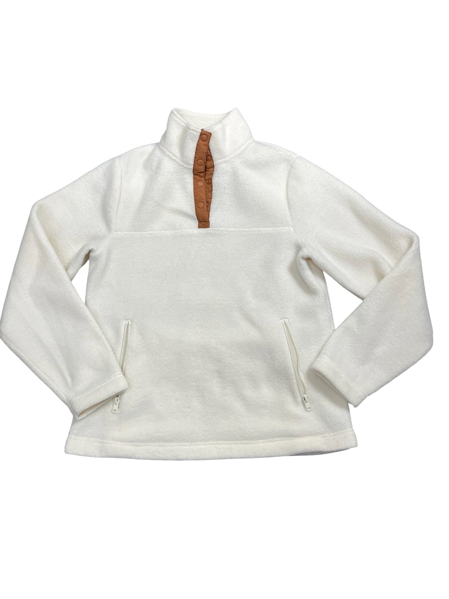 Sweatshirt Collar By Telluride In White, Size:S
